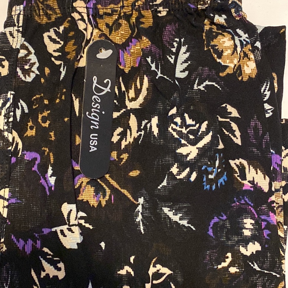 Floral Print Leggings